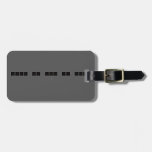 hello my name is Ollie
   Luggage Tags