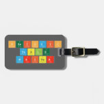 Periodic
 Table
 Writer  Luggage Tags
