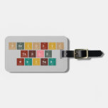 Periodic
 Table
 Writer  Luggage Tags