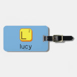 
 L
 lucy  Luggage Tags