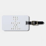 Think 
 like 
 a 
 protone 
 And 
 stay 
 positive  Luggage Tags