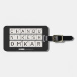 chandu 
 Nikesh
 omkar  Luggage Tags