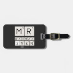 MR
 BAHMAN
 3VEN  Luggage Tags