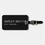 SHPLEY  Luggage Tags