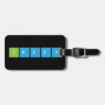 jazzy  Luggage Tags