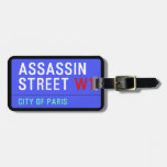 ASSASSIN Street  Luggage Tags