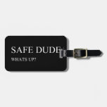 safe  Luggage Tags