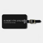 06 MERT 4790  Luggage Tags