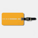 I cu in a relationship with me  Luggage Tags