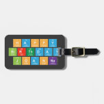 Happy
 Birthday
 Joanna  Luggage Tags