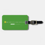 Keep calm im in love with niniza  Luggage Tags