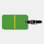 F
 L
 O
 R
 A
 M
 A
 E  Luggage Tags