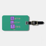 Game
 Letter
 Tiles  Luggage Tags