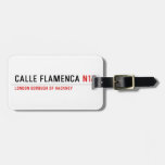 Calle Flamenca  Luggage Tags