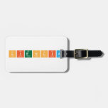 Ciencia  Luggage Tags
