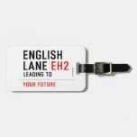 English  Lane  Luggage Tags