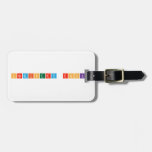 Chemistry Rocks  Luggage Tags