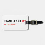 DIANE 47<3  Luggage Tags