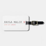 Kayla malik  Luggage Tags