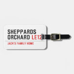 sheppards orchard  Luggage Tags