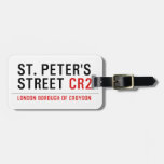 St. peter's Street  Luggage Tags