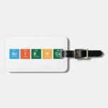 Science  Luggage Tags