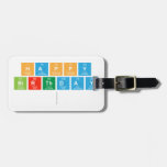 happy
 birthday
   Luggage Tags