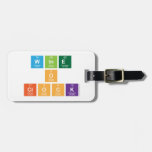 Wine
 o
 clock  Luggage Tags