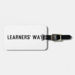 Learners' Way  Luggage Tags