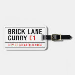 Brick Lane Curry  Luggage Tags