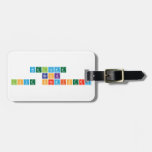 welcome 
 back
 love chemistry  Luggage Tags