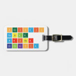 Periodic
 Table
 Writer
 srpolicia  Luggage Tags