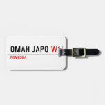 omah japo  Luggage Tags