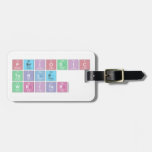 Periodic
 Table
 Writer  Luggage Tags