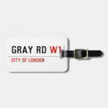 GRAY RD  Luggage Tags