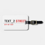 TEXT_2  Luggage Tags