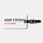 ADAP E'ryday  Luggage Tags