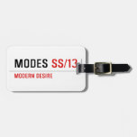MODES  Luggage Tags