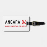ANGARA  Luggage Tags
