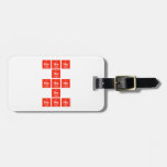HeHeHe
          He
 HeHeHe
 He
 HeHeHe  Luggage Tags