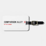 Comparison alley   Luggage Tags
