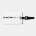 Rimmington Place  Luggage Tags