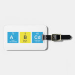 ABCD  Luggage Tags