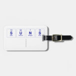 SUNS
   Luggage Tags
