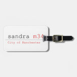 sandra  Luggage Tags