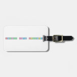 Cinaiya Ariel Huddleston  Luggage Tags