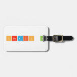 Chemic al  Luggage Tags