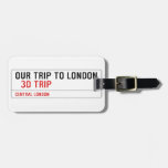 our trip to London    Luggage Tags