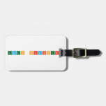 Green Chemistry  Luggage Tags