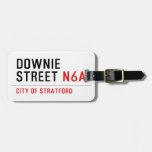 Downie Street  Luggage Tags
